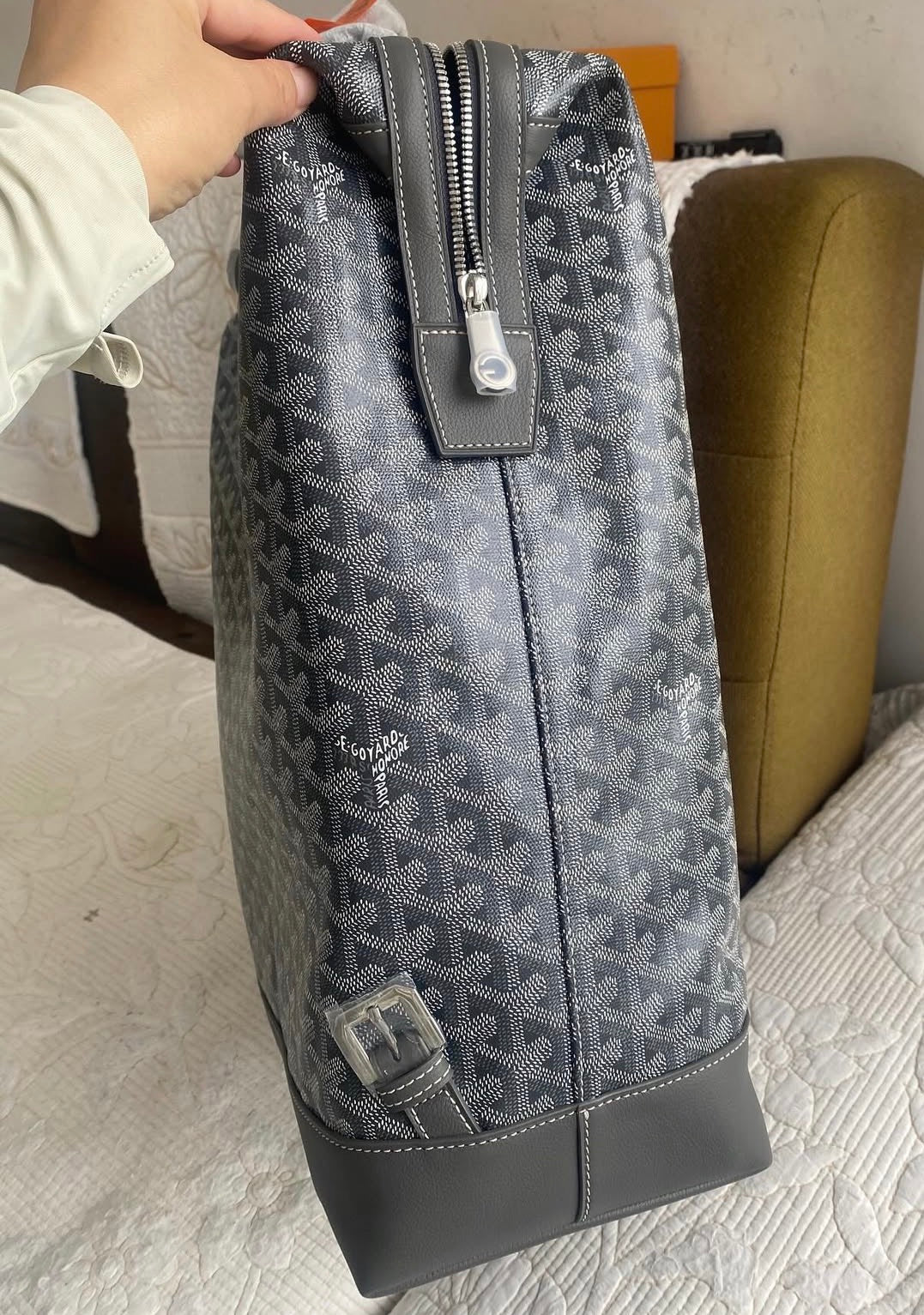 GOYARD CISALPIN BACKPACK (GREY)