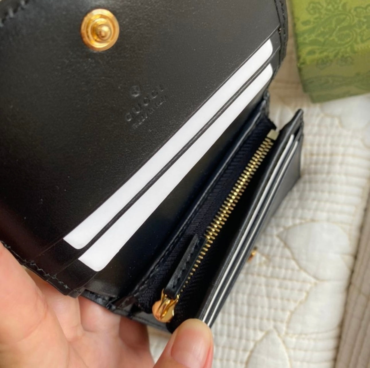 MATELASSÉ BIFOLD WALLET