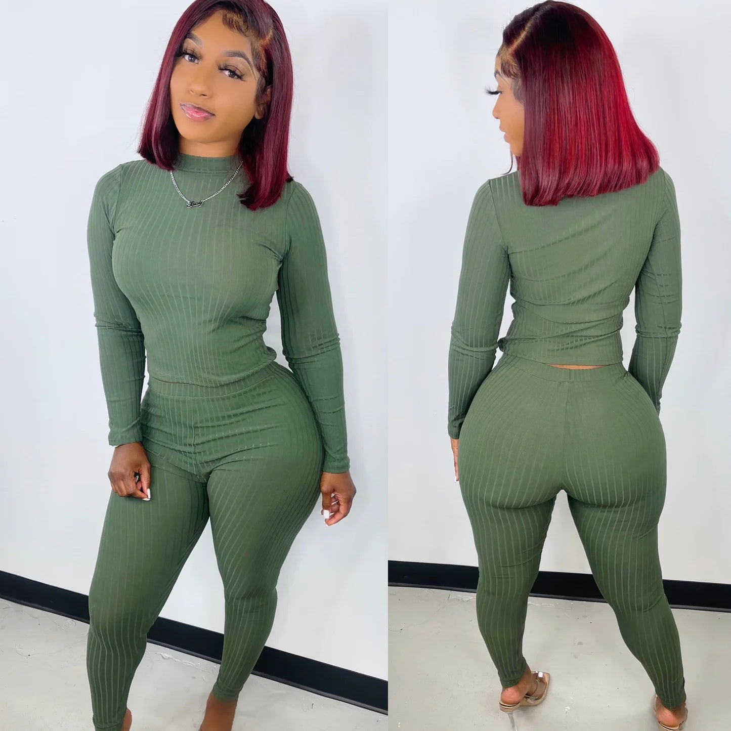 Rich Ribbed Set (Small-Large)