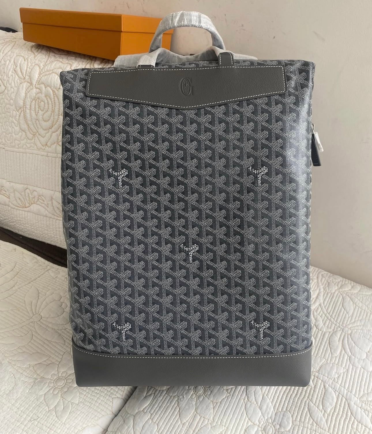 GOYARD CISALPIN BACKPACK (GREY)