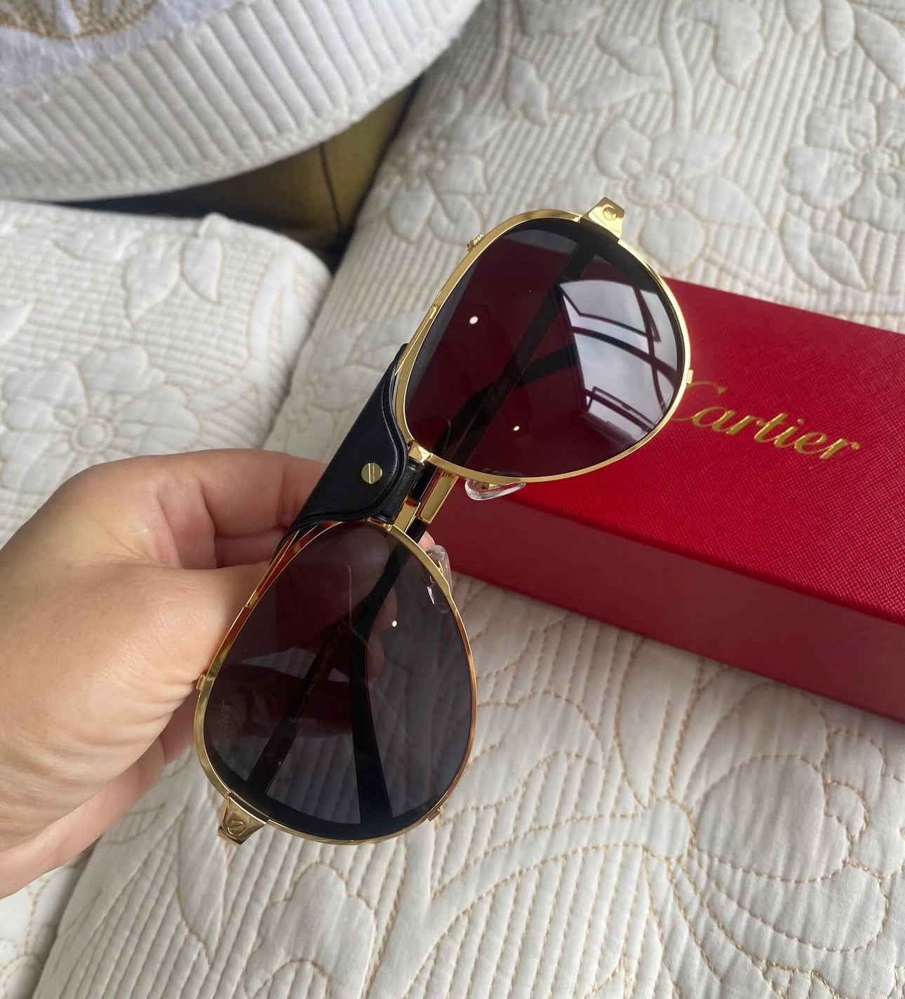 Cartier Santos de Cartier sunglasses