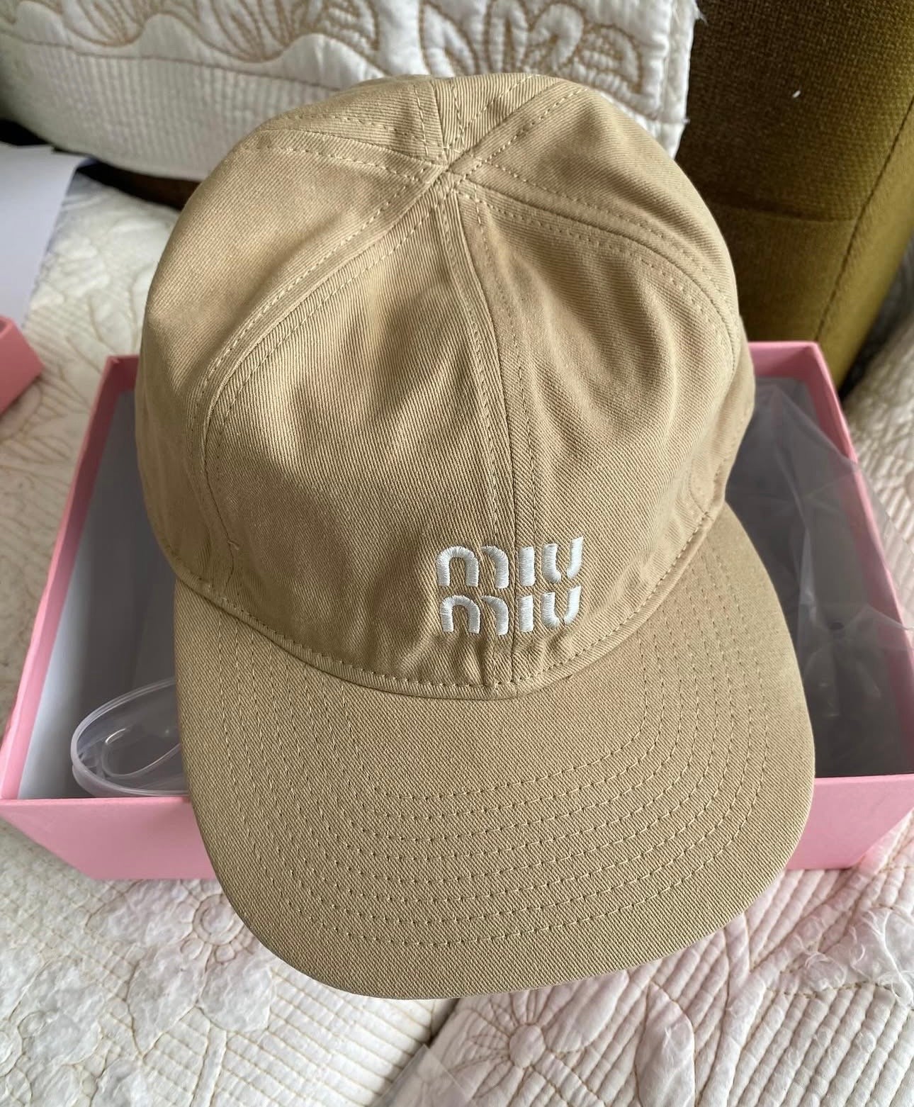 Miu Denim Cap