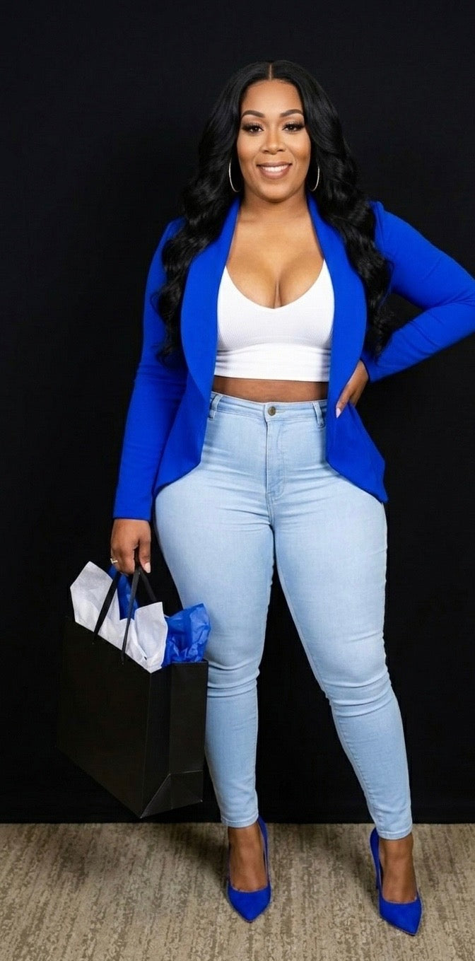 Blazer essentiel uni