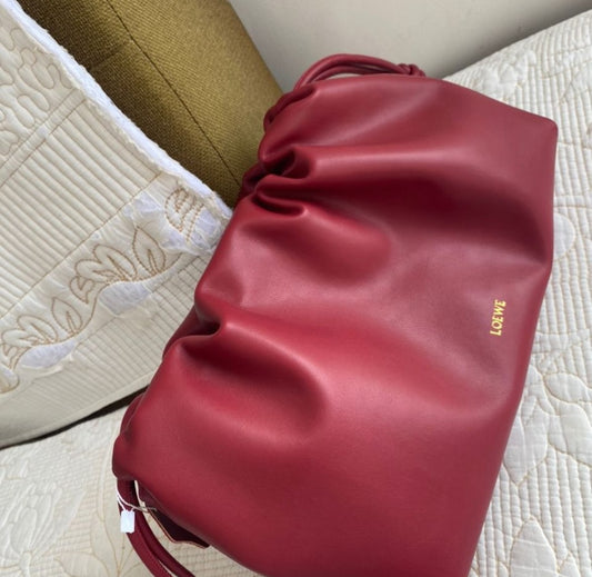 Crisom Flamenco purse in mellow nappa lambskin