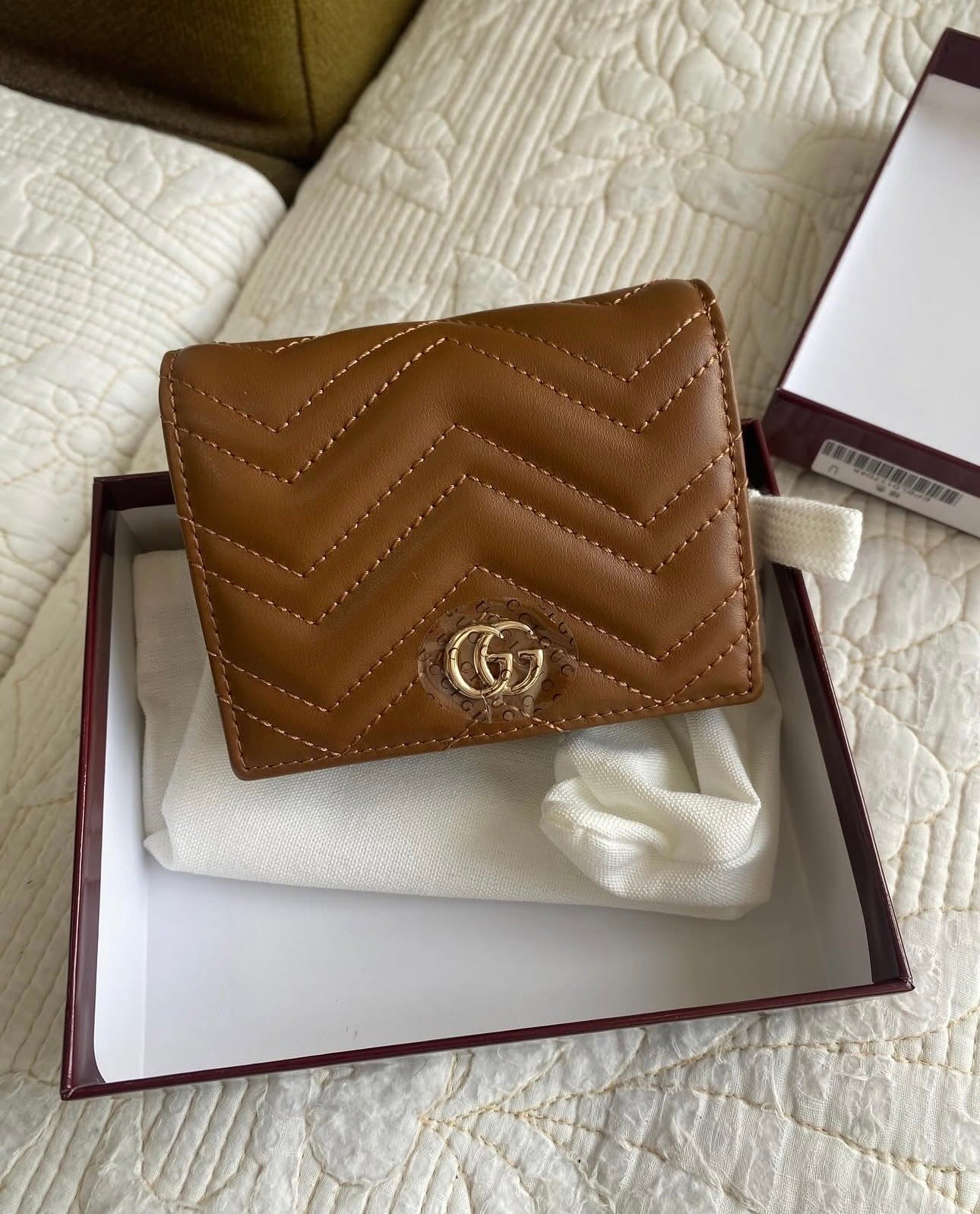 Brown Marmont small wallet
