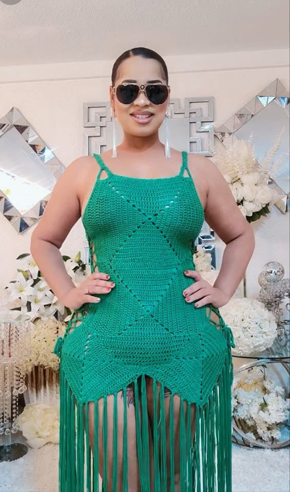 All Summer Long Crochet Dress 4 Colors