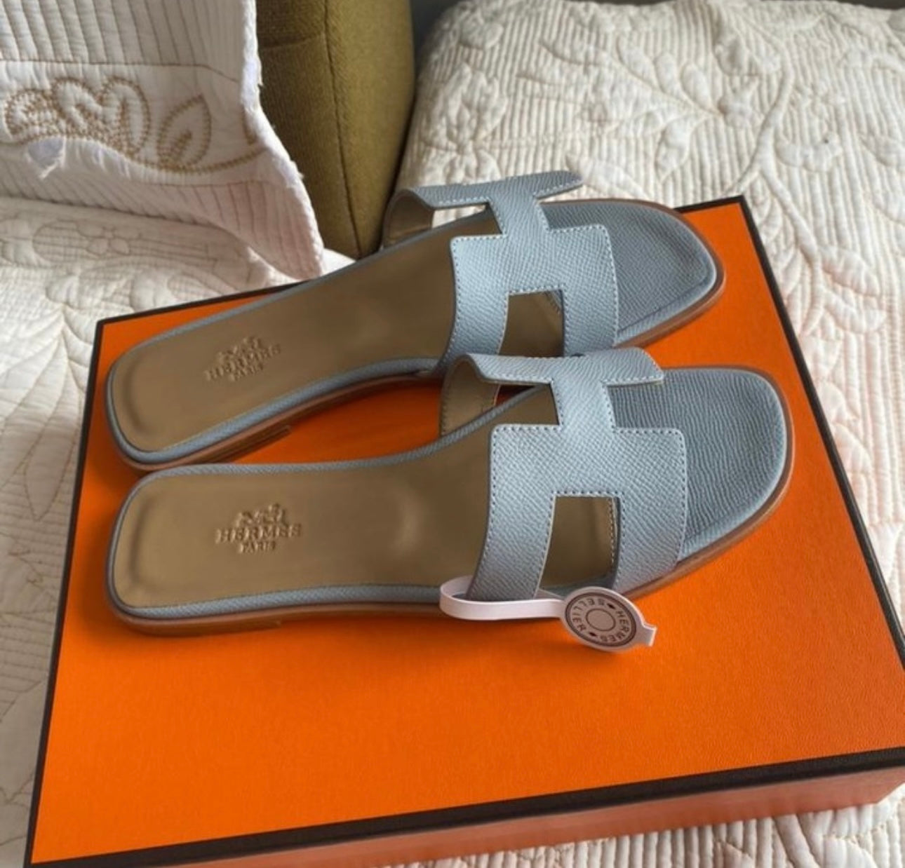 Gray Oran Sandals