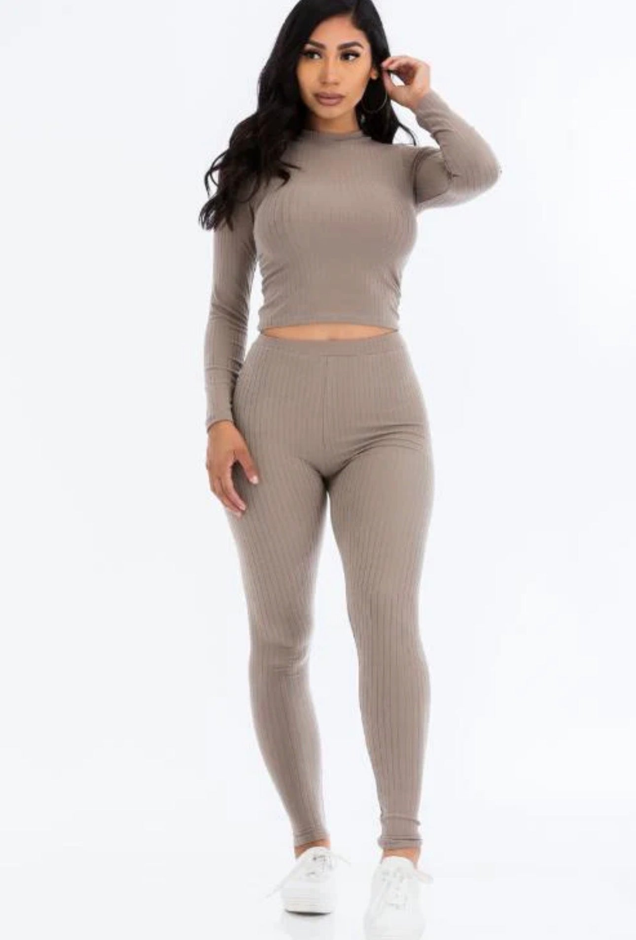 Rich Ribbed Set (Small-Large)