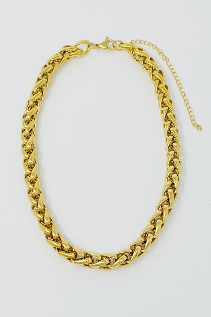 Collier chaîne audacieux et audacieux