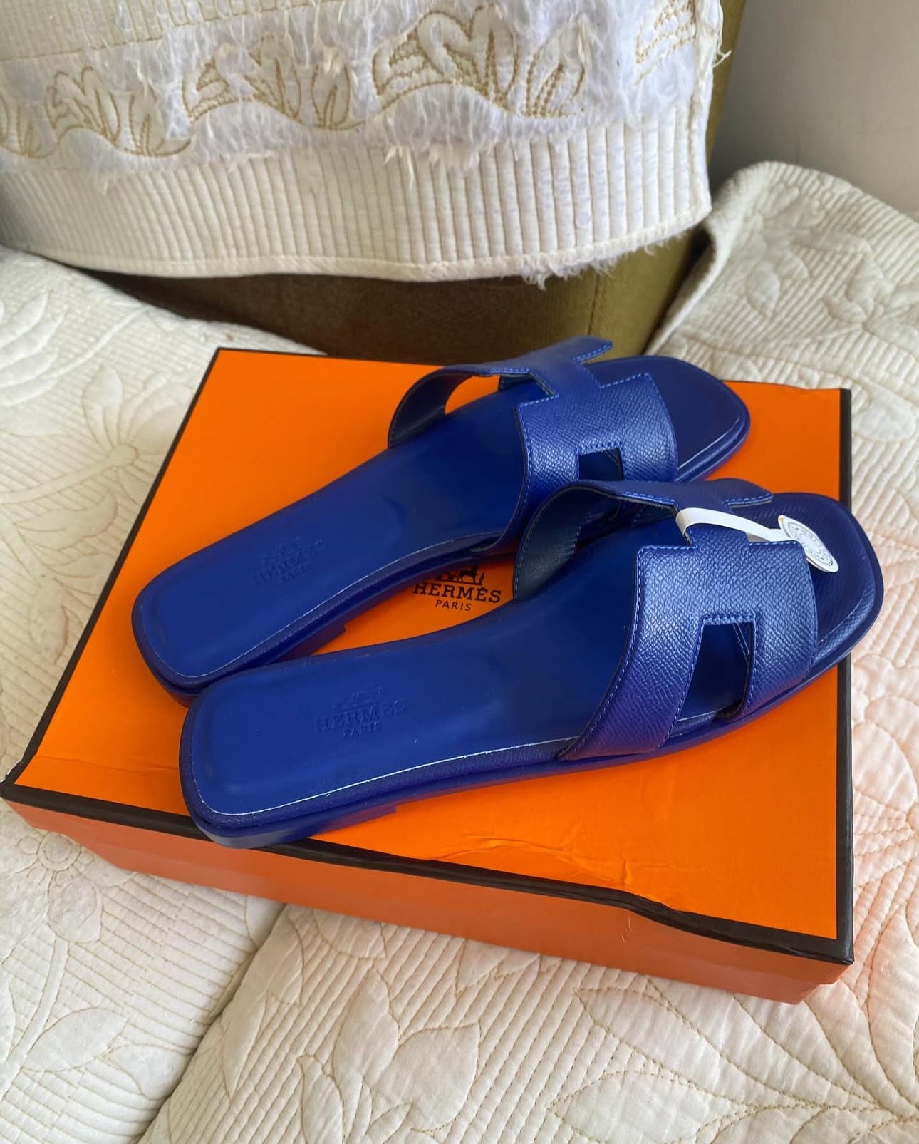 Blue Oran Sandals