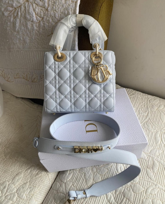 White My ABCDior Lady Bag