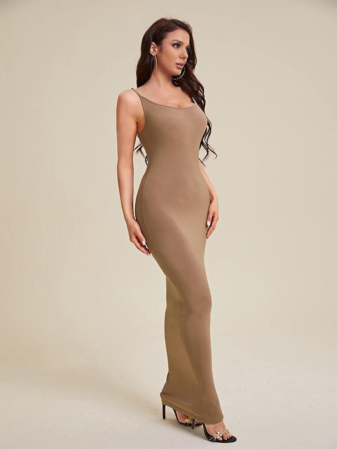$20 DRESS | Mermaid Hem Camisole Maxi Dress (8 Colors)