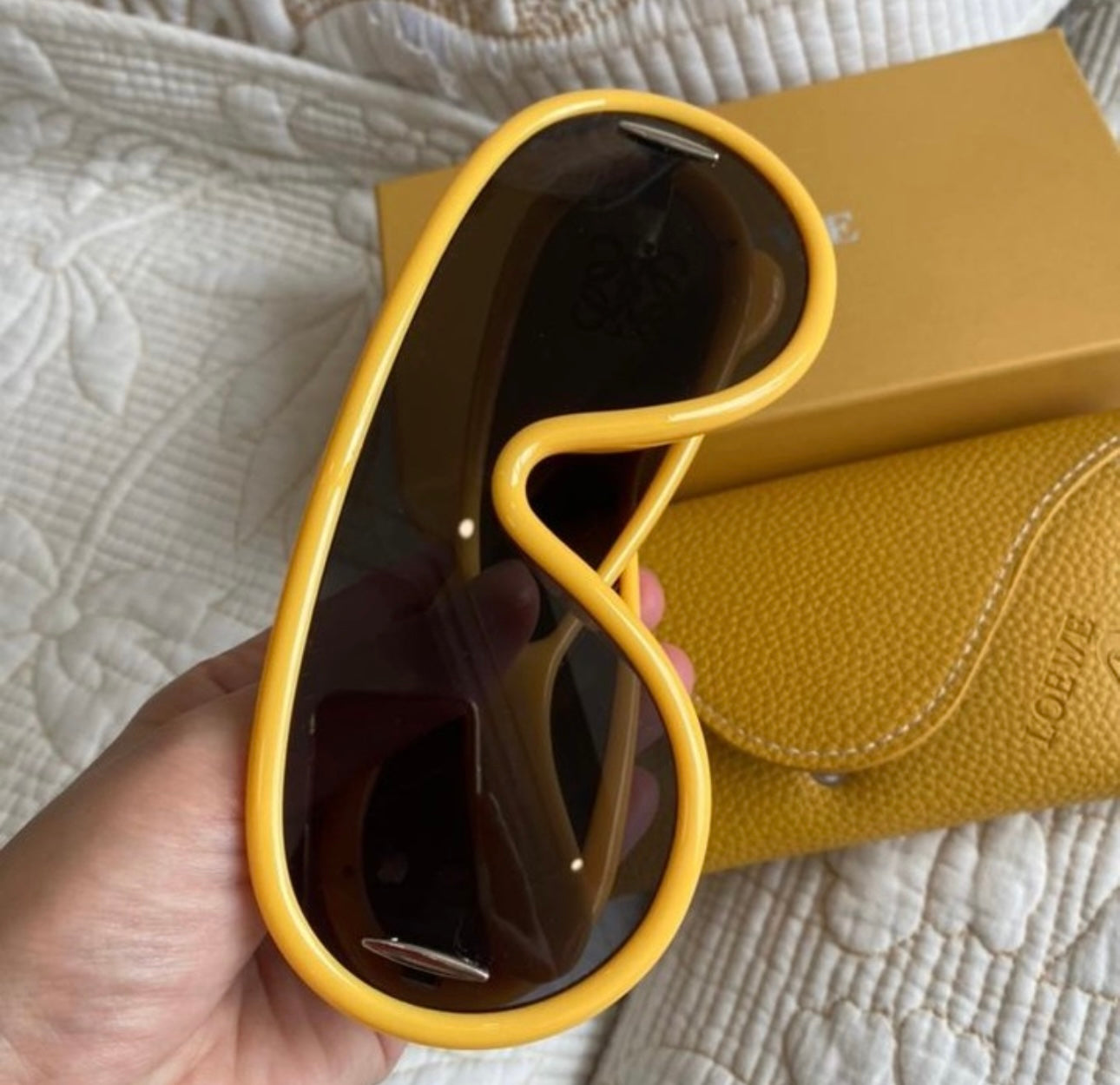 Lunettes de soleil masque LOEWE x Paula's Ibiza