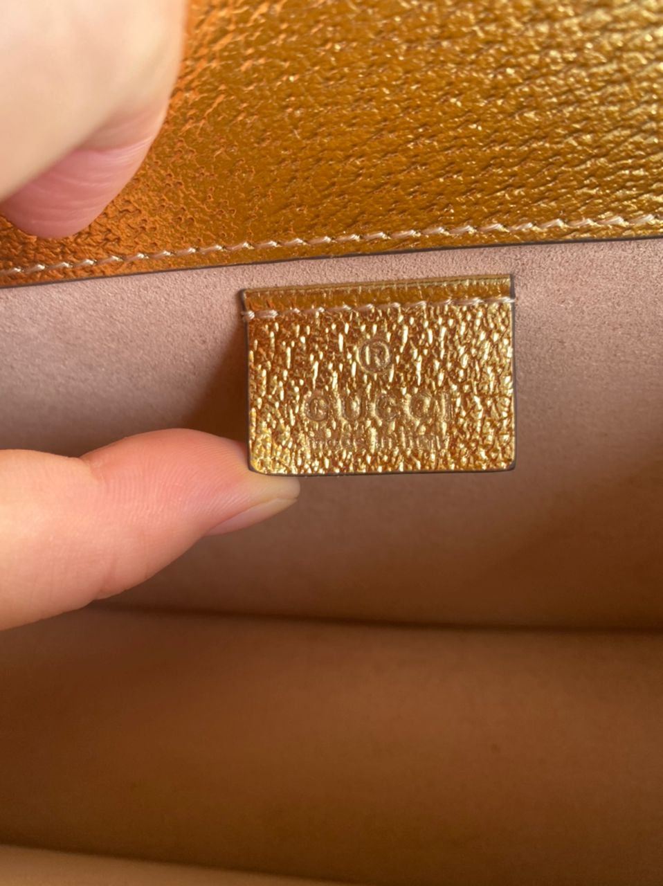 SUPER MINI SAC DIONYSUS DORÉ