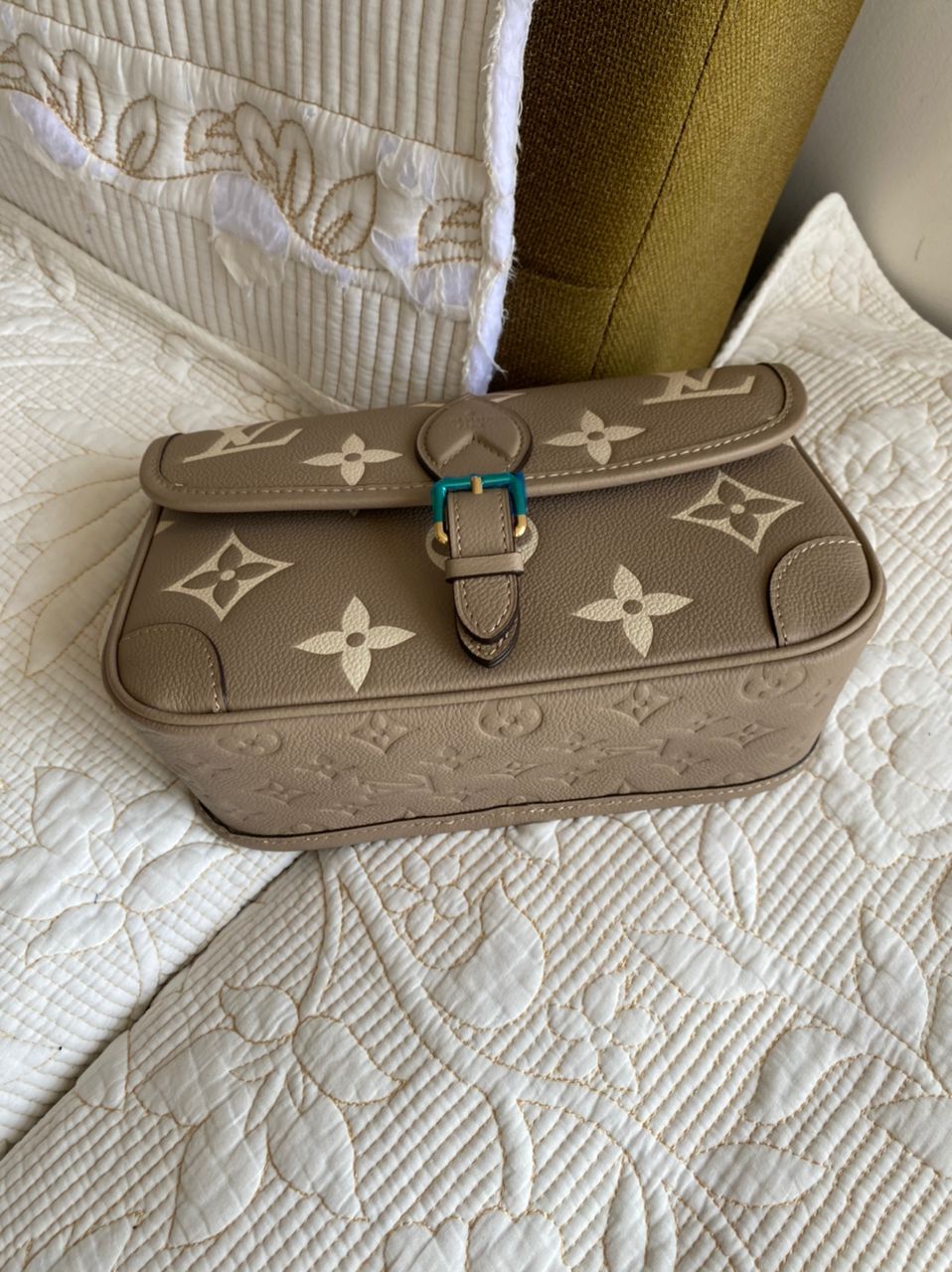 Diane Giant Monogram Empreinte | Cream