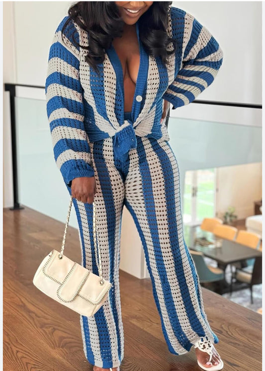 Vacation Me Knit Pants Set | 3 Colors