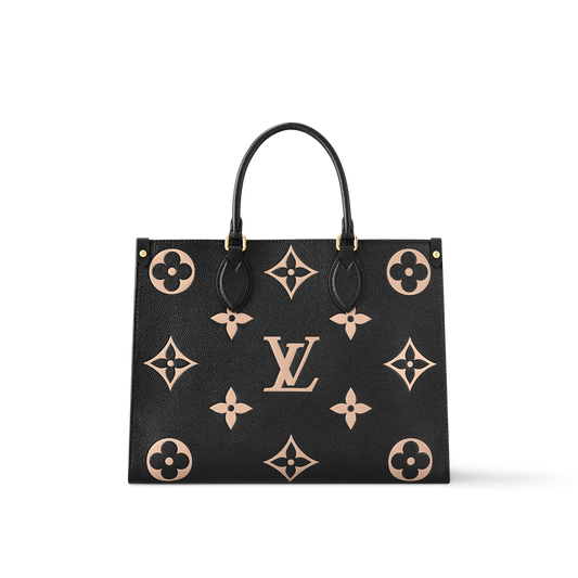 Black/Beige On the GO TOTE MM