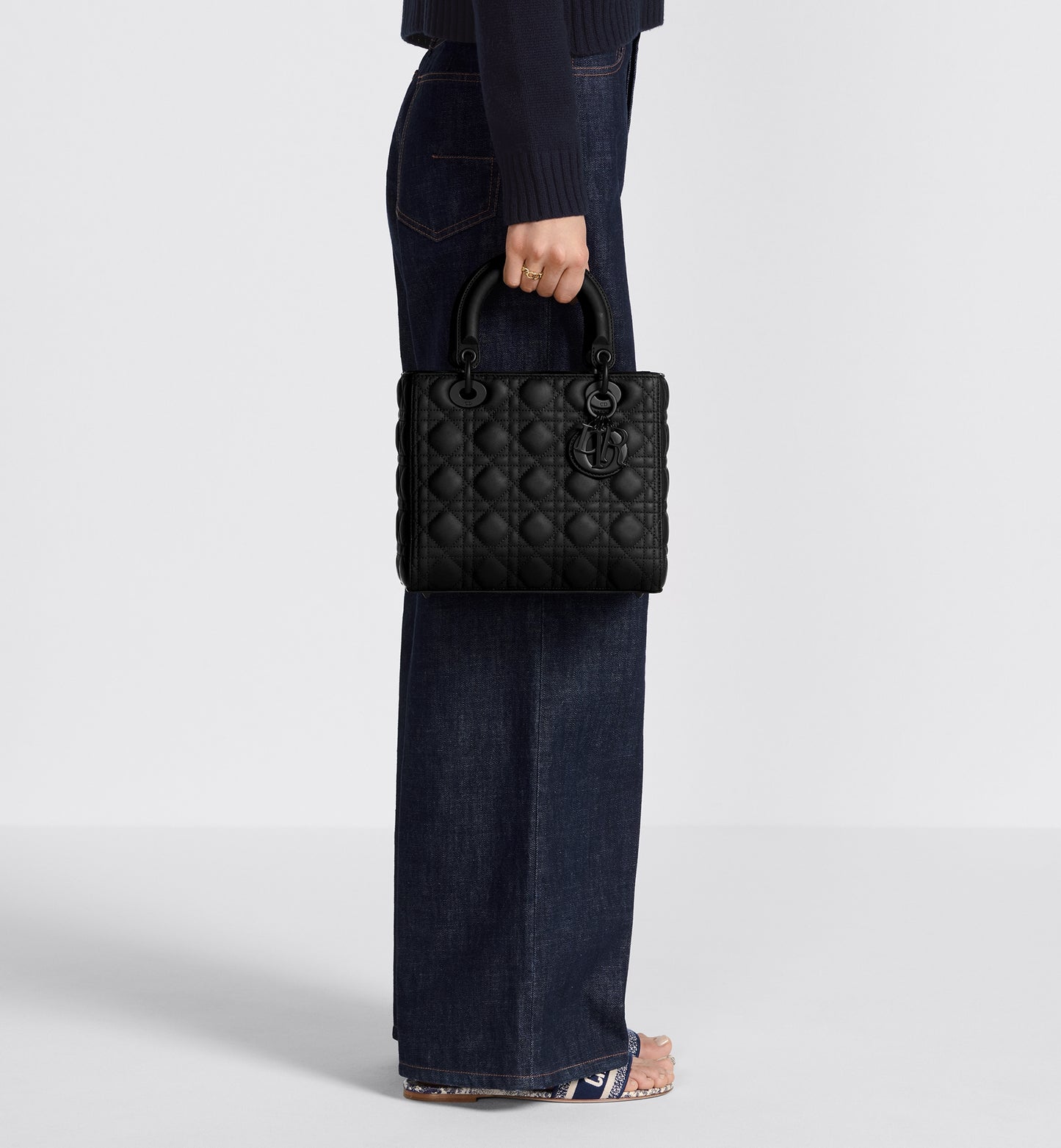 Black Medium Lady Dior Bag