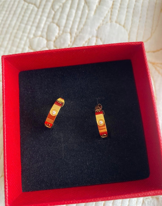 LOVE Hoop Earrings | Cartier