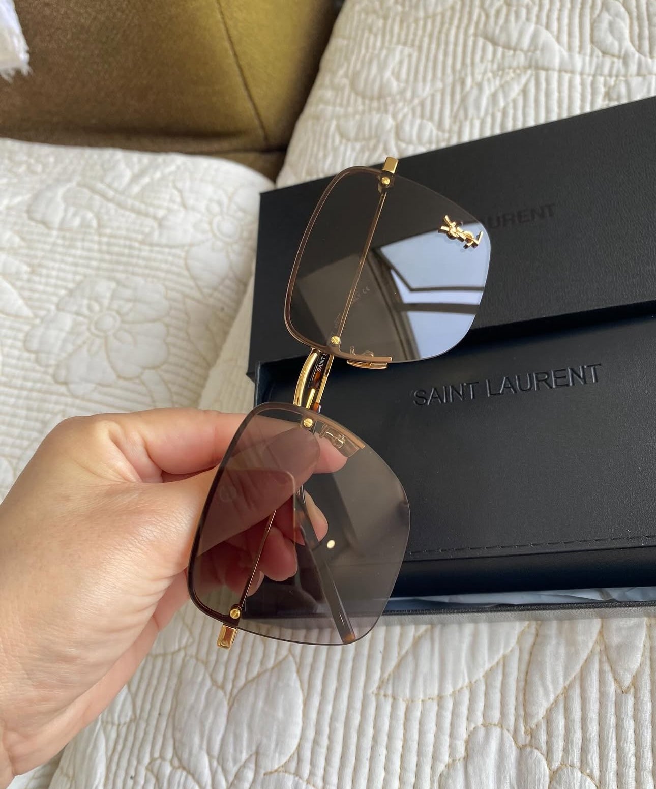 Saint Laurent Monogram SL 312 M Sunglasses