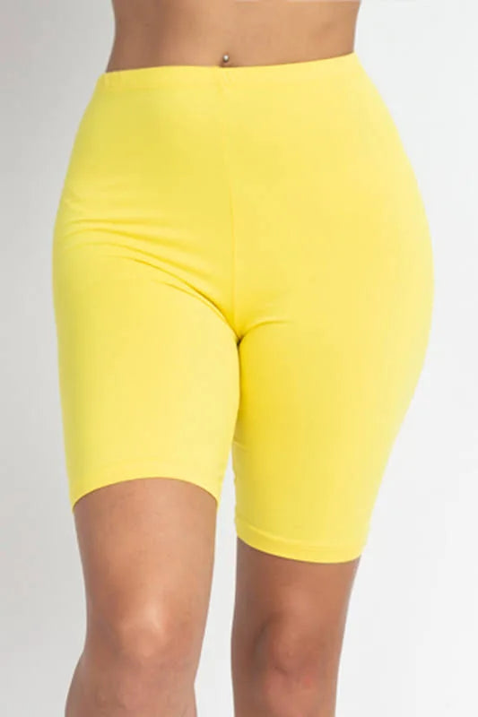 Soft Waist Biker Shorts (22 Colors) | Small Med Large