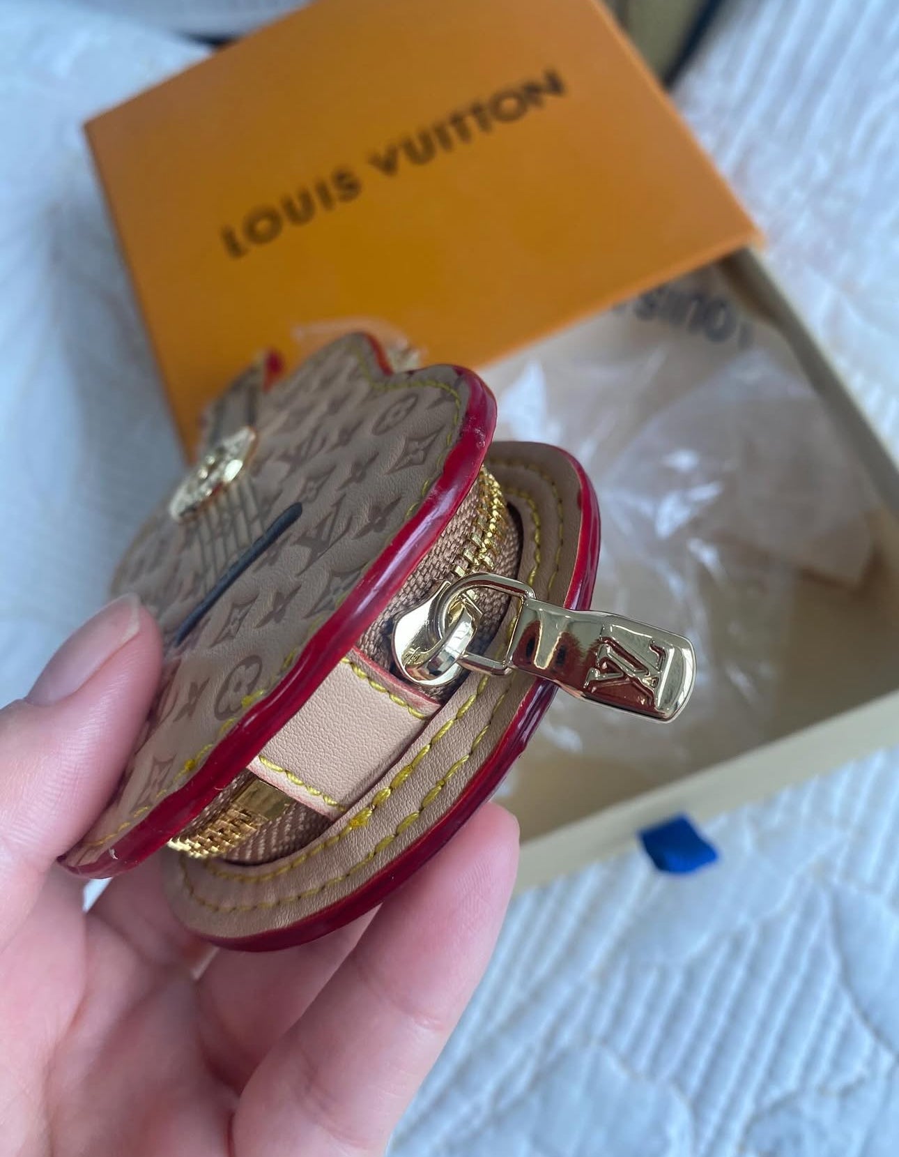 Monogram Guitar Pouch Bag Charm | LV