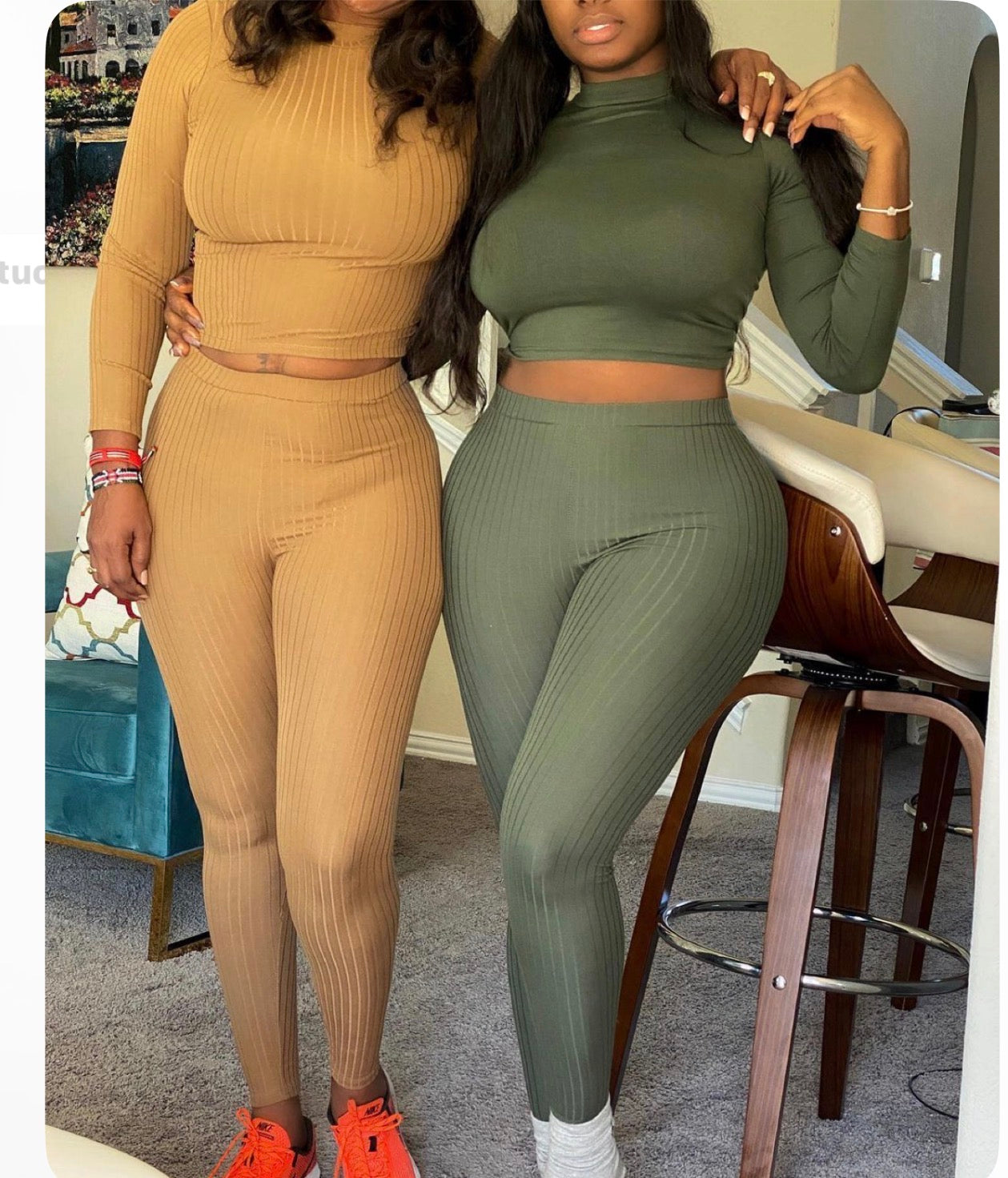 Rich Ribbed Set (Small-Large)