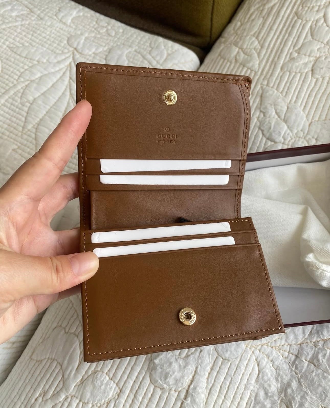 Brown Marmont small wallet
