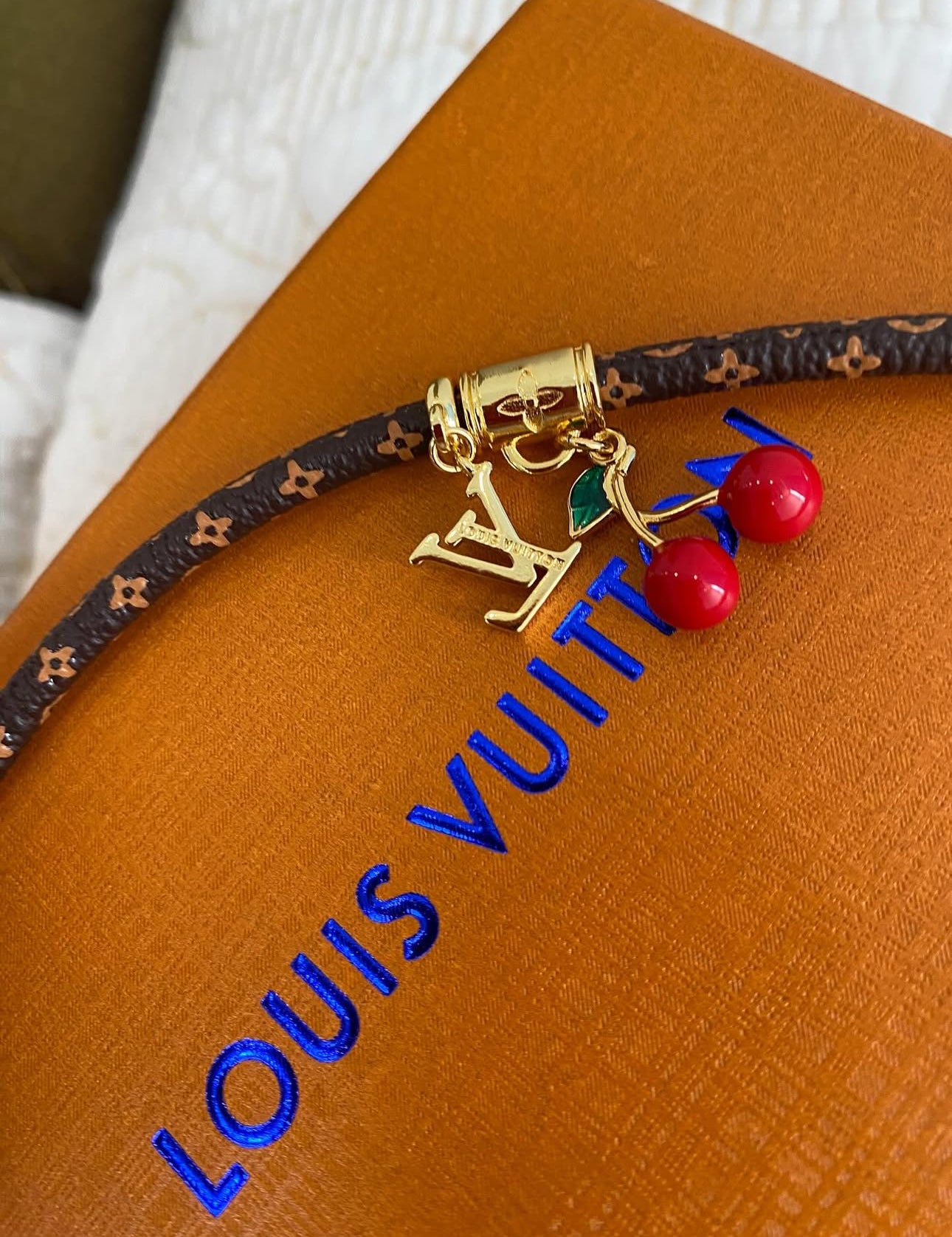LV x TM Cerise Bracelet