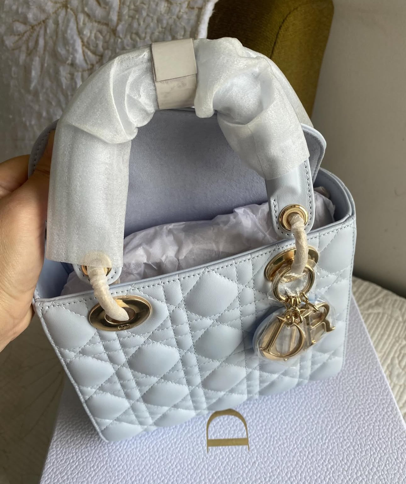 White My ABCDior Lady Bag