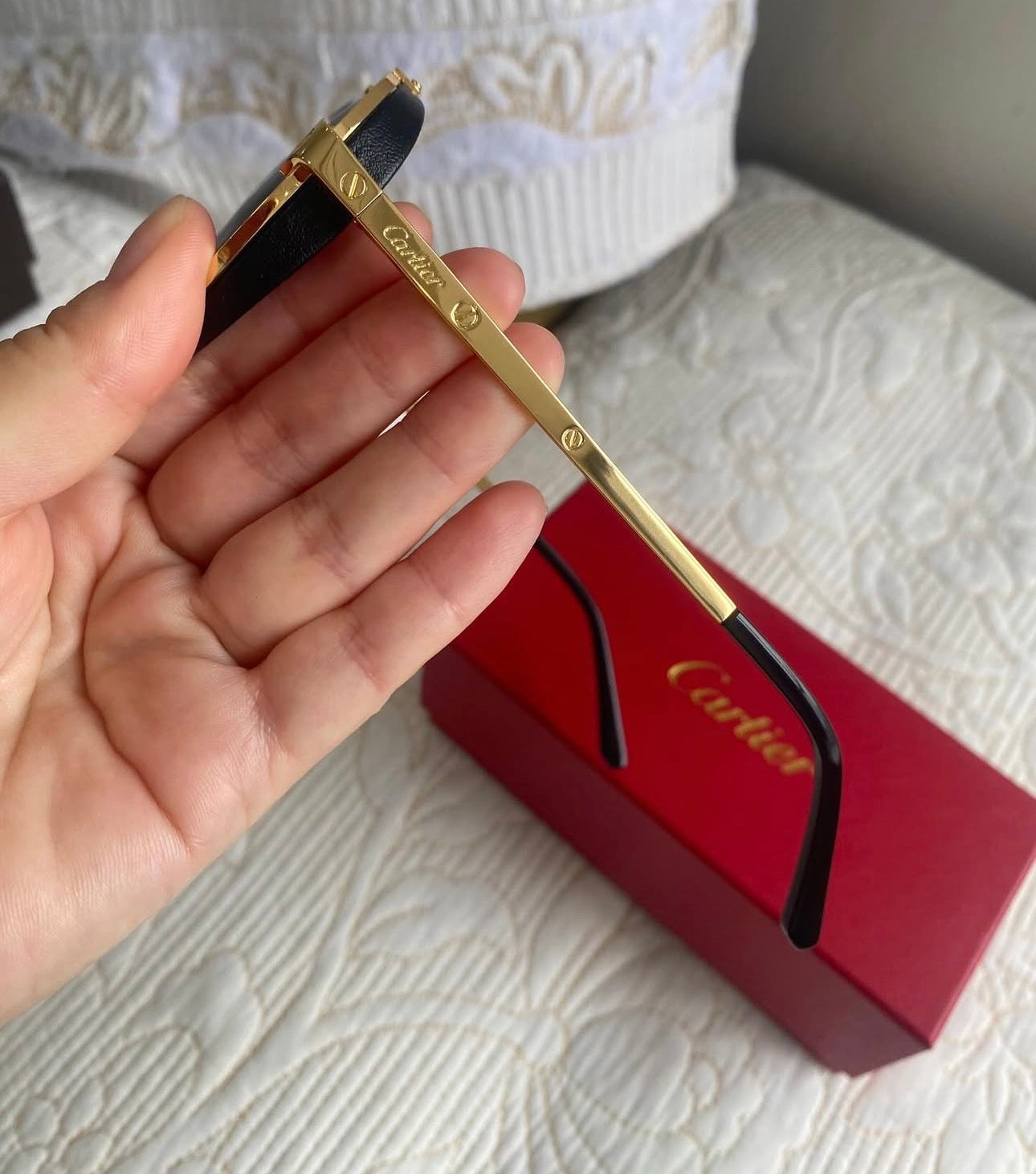 Cartier Santos de Cartier sunglasses