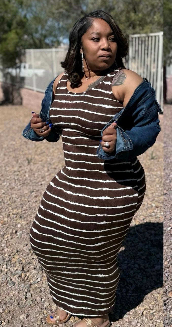 $20 MAXI | Simple Striped Maxi (Small-3X) | 3 Colors