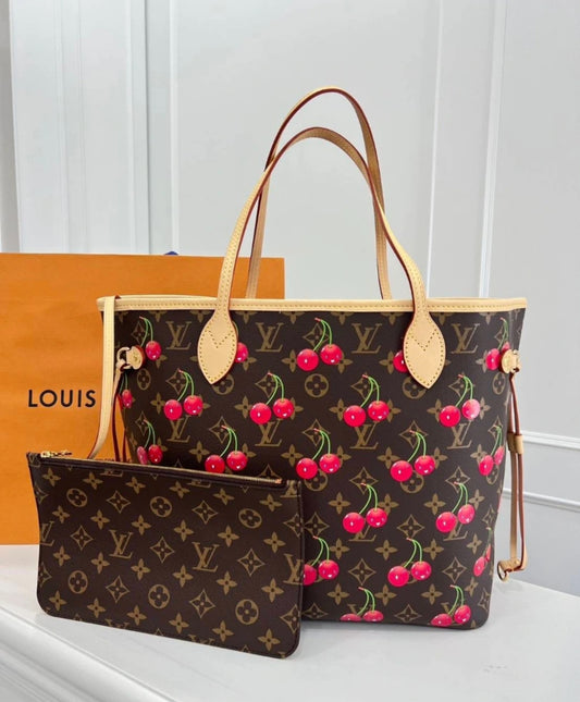 LV x TM Neverfull Cherry MM