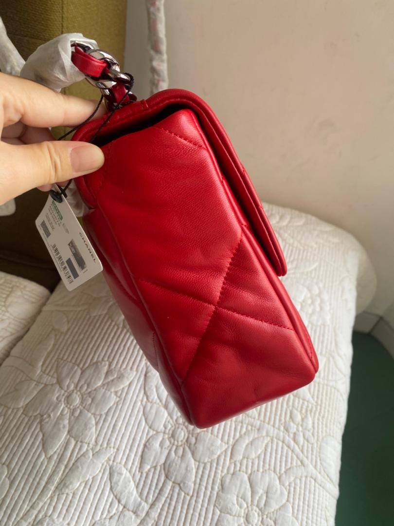 Red 19 Flap Bag