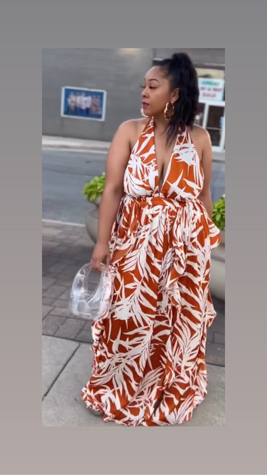 Rustic Romance Maxi Dress | 1X 2X 3X