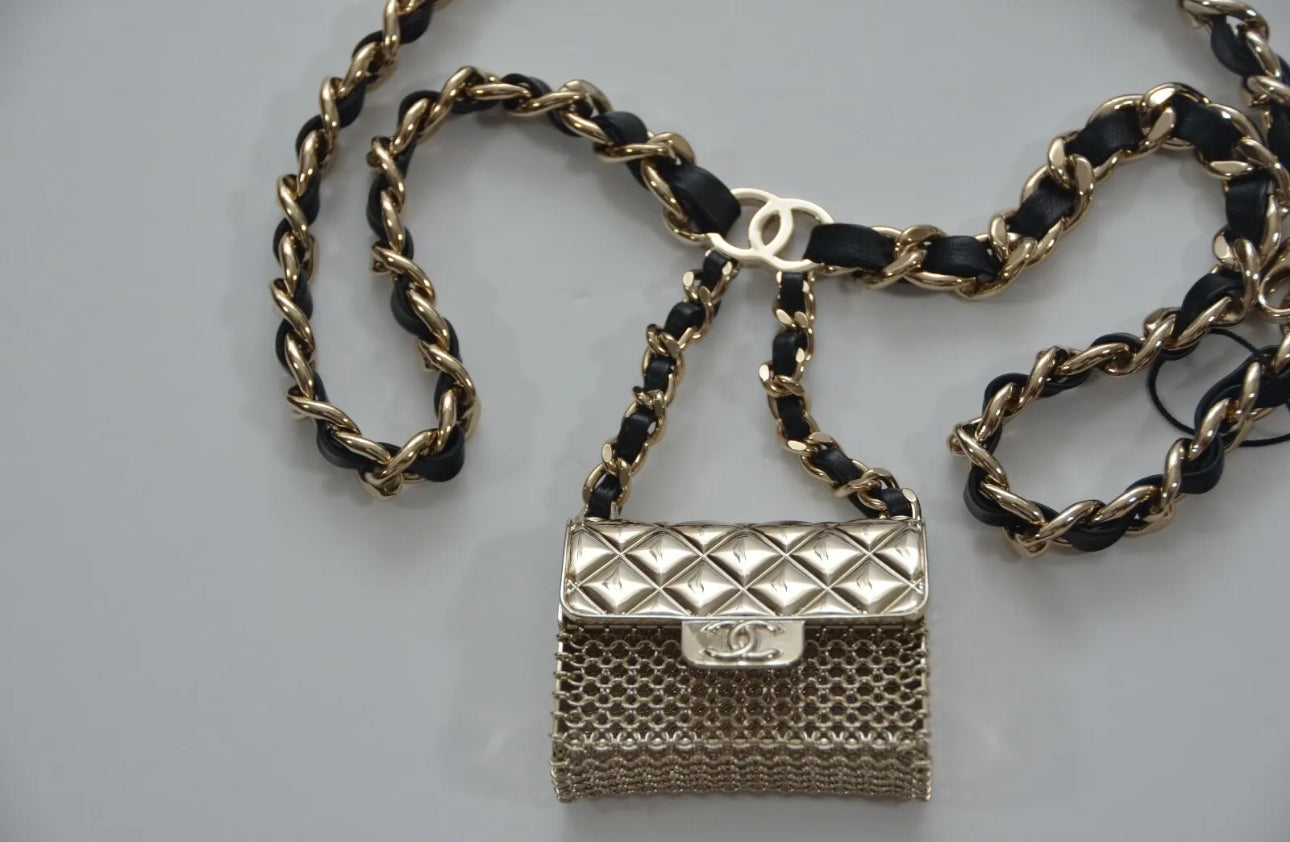 Coco Belt/Necklace with Mini Purse