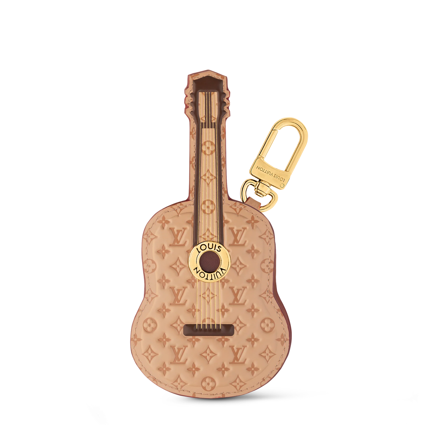 Monogram Guitar Pouch Bag Charm | LV