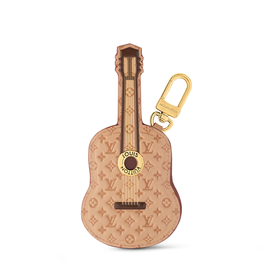 Monogram Guitar Pouch Bag Charm | LV