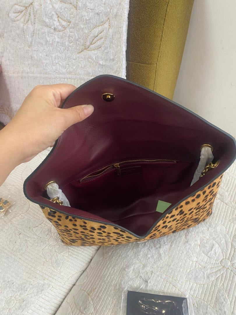 Leopard Cassandre Pouch On Chain