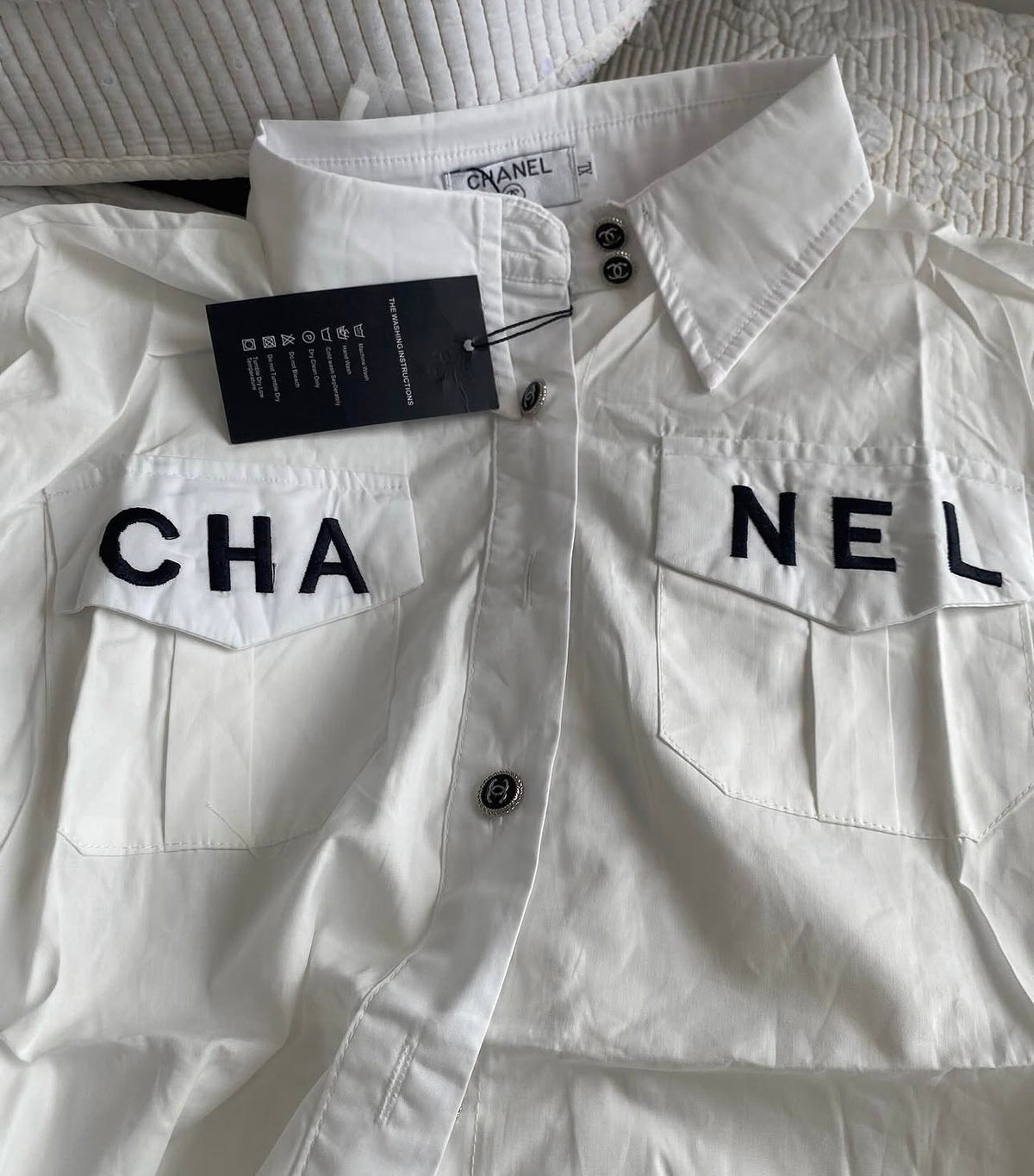 C-H-A-N-E-L Runway Shirt