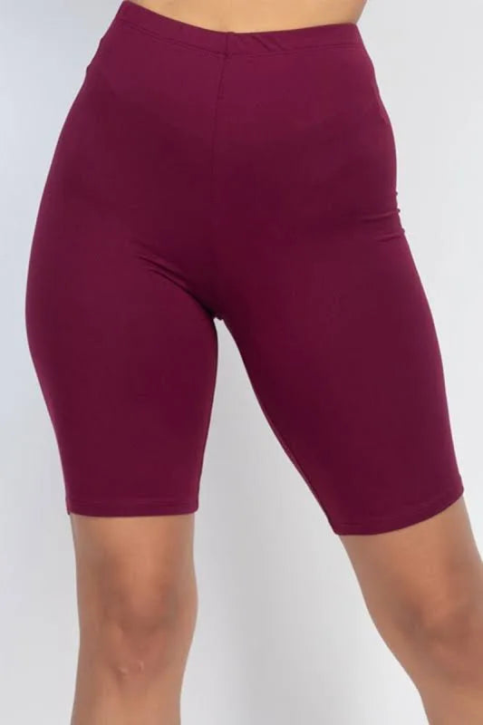 Soft Waist Biker Shorts (22 Colors) | Small Med Large