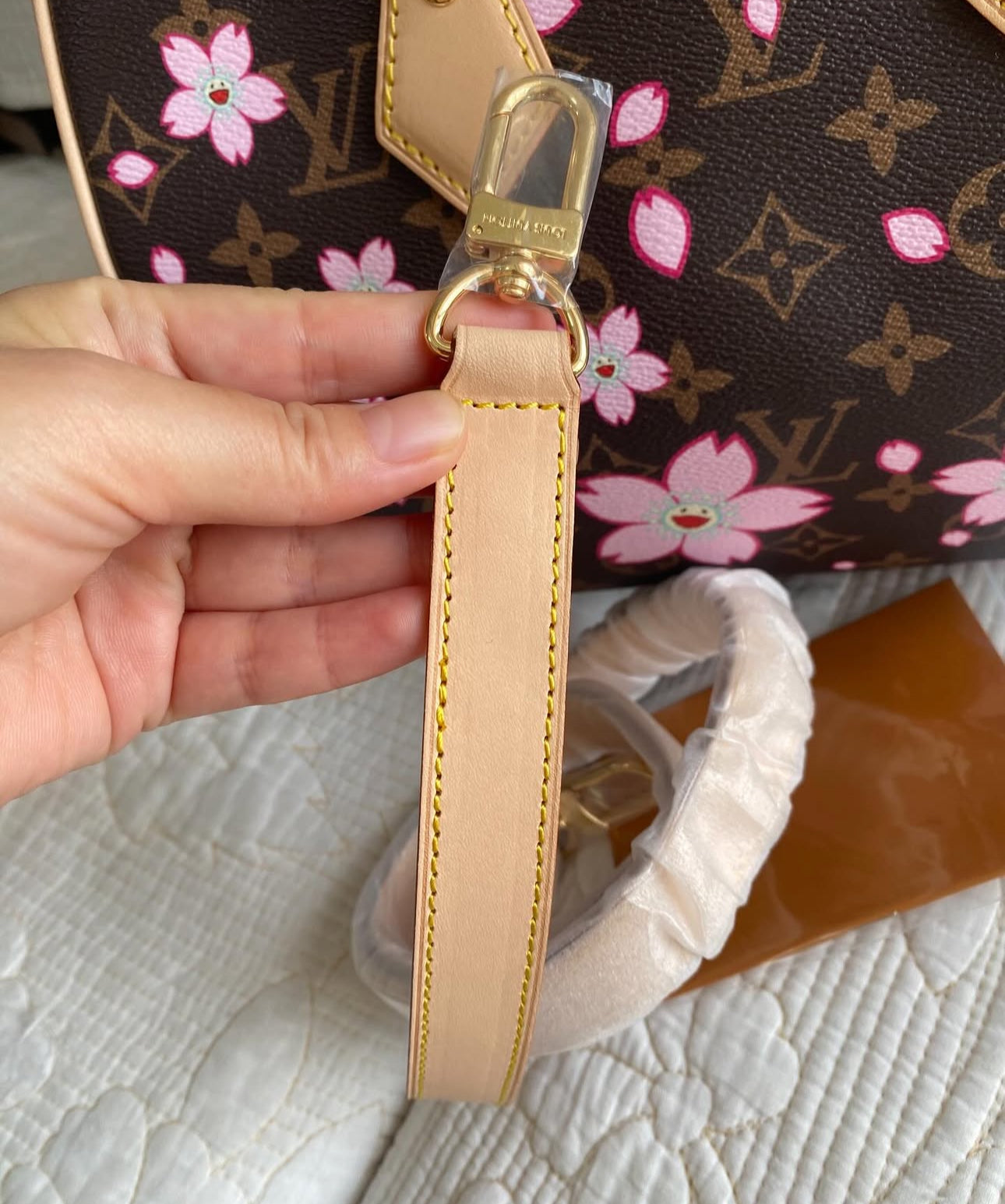 LV x TM Blossom Speedy Bandoulière 25