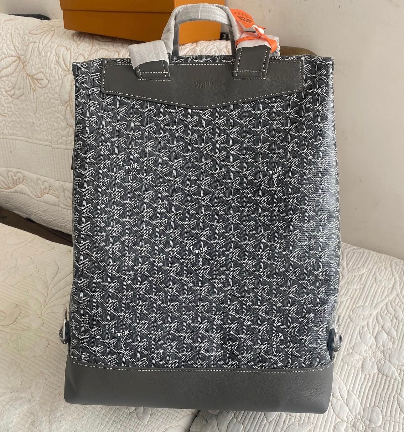 GOYARD CISALPIN BACKPACK (GREY)