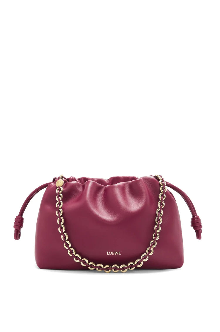 Crisom Flamenco purse in mellow nappa lambskin