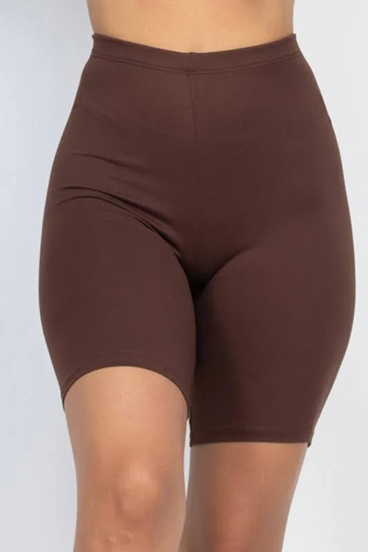 Soft Waist Biker Shorts (22 Colors) | Small Med Large