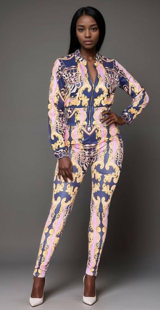 Kinetic Set | Zip-up Jacket + Leggings