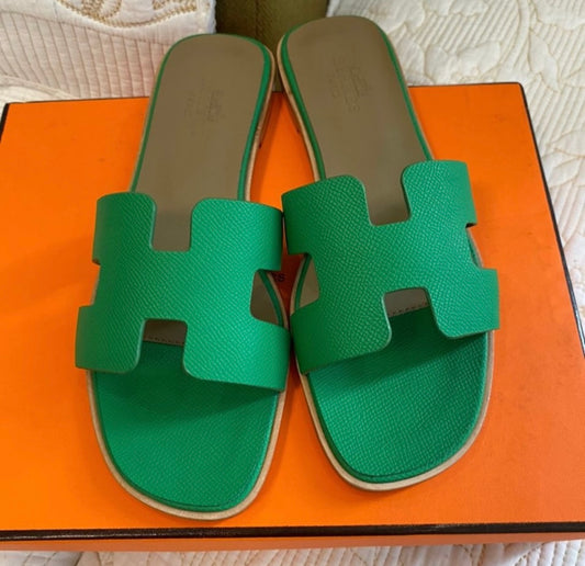 Green Oran Sandals