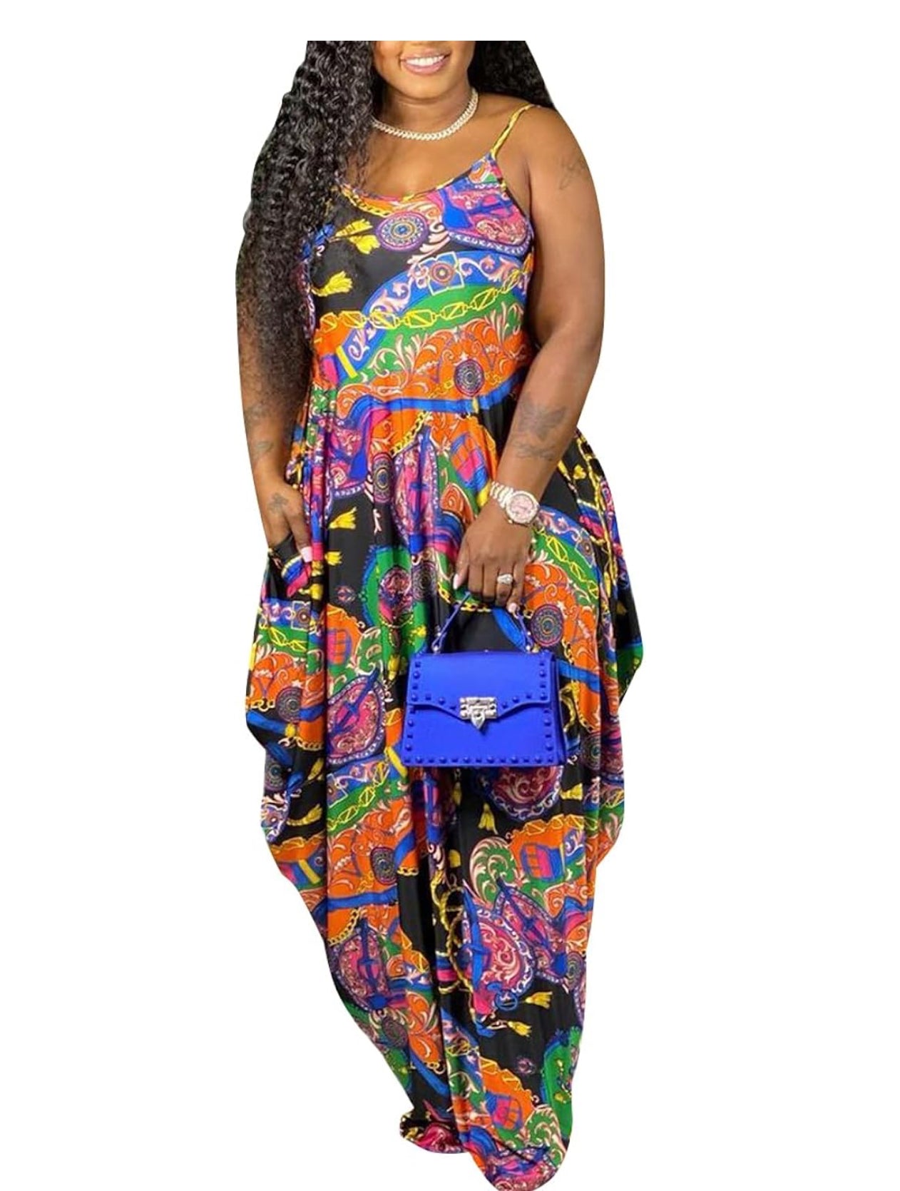 Chosen Maxi Dress + Hair Scarf | Small-4X
