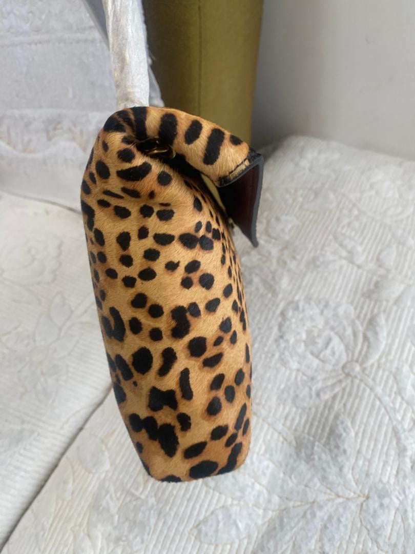 Leopard Cassandre Pouch On Chain