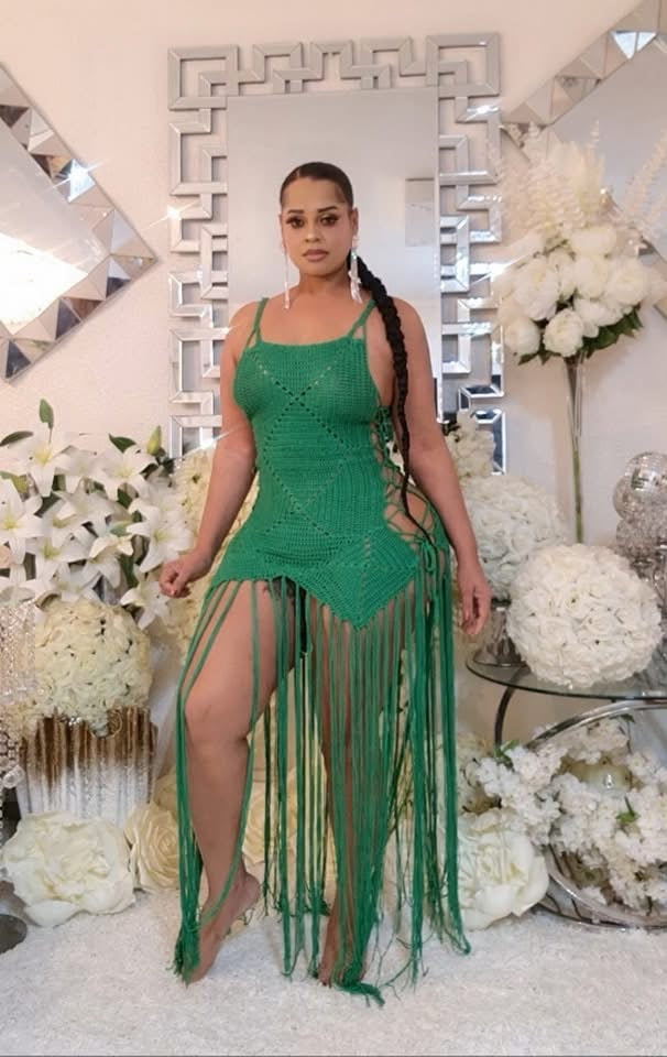All Summer Long Crochet Dress 4 Colors